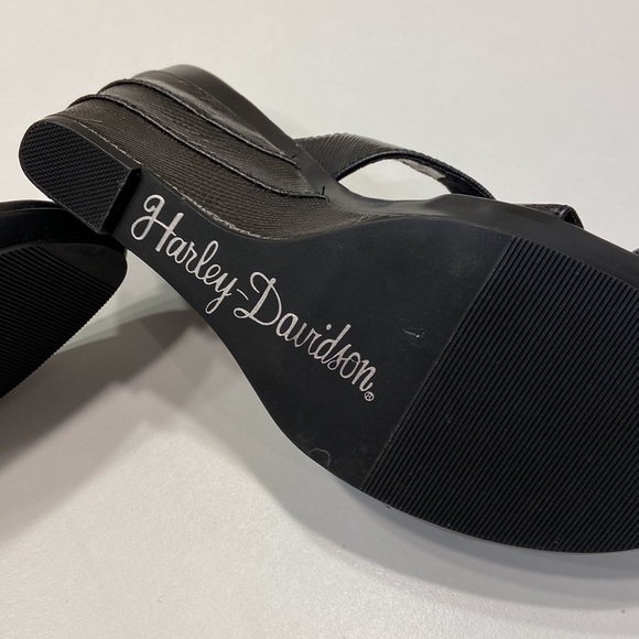 Harley Davidson slip on wedges - Picture 3 of 7